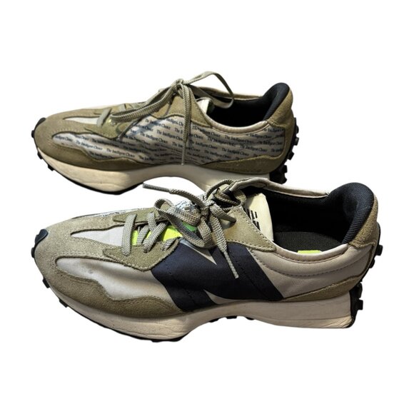 New Balance Women’s 327 Sneaker Shoes in Khaki Size 8.5 The Intelligent Choice - Picture 2 of 15